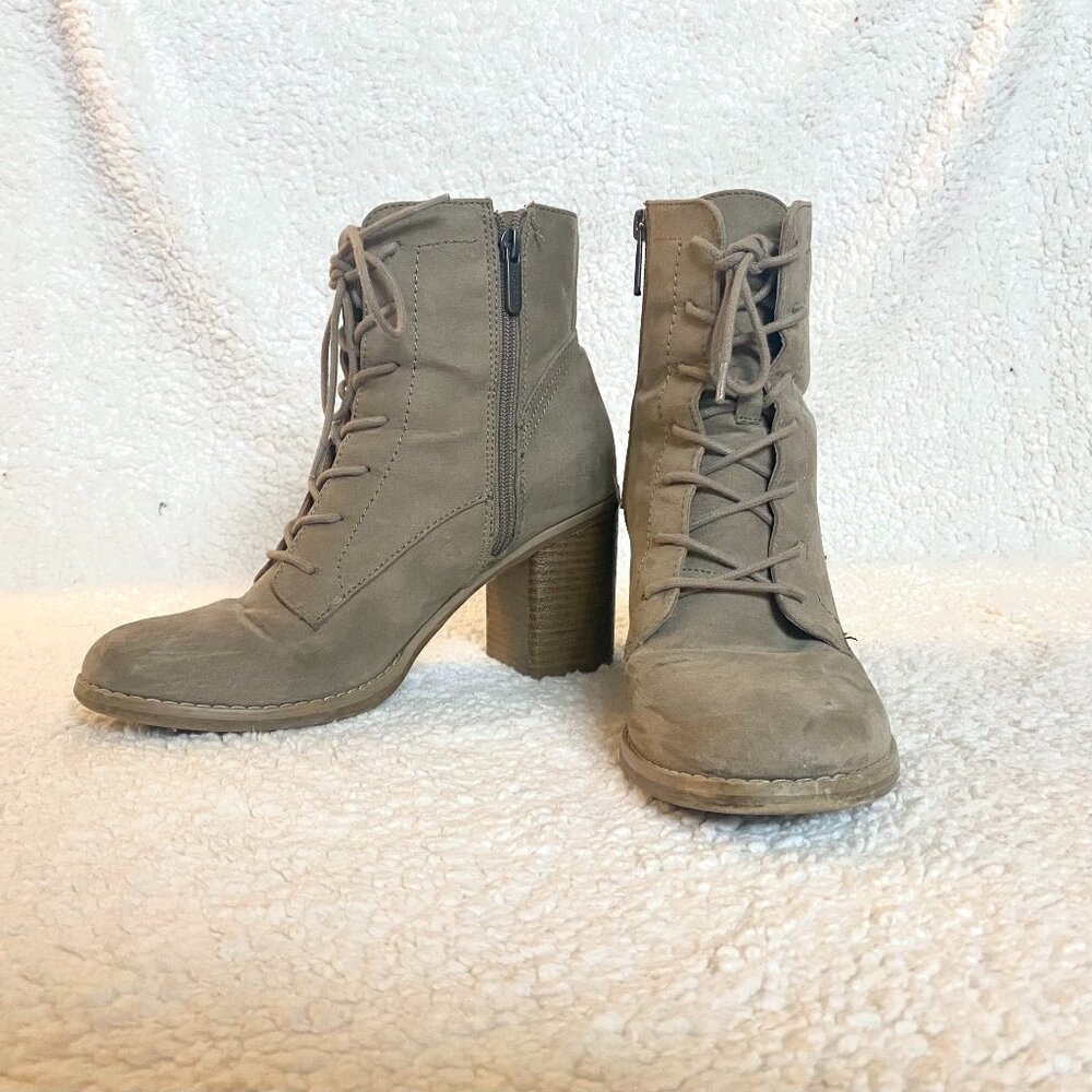Tan Indigo Boots